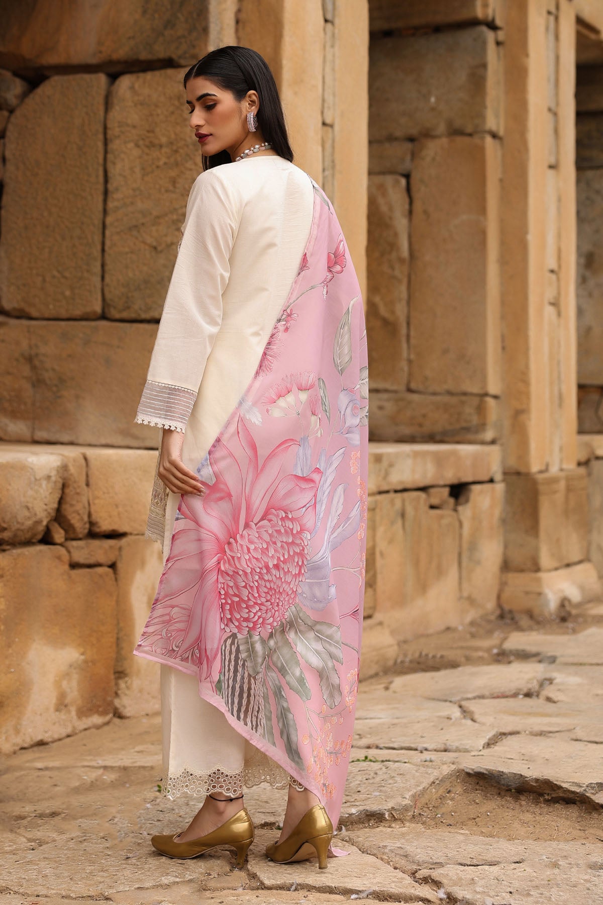IVERY COTTON STRAIGHT KURTA WITH PANT AND DUPATTA