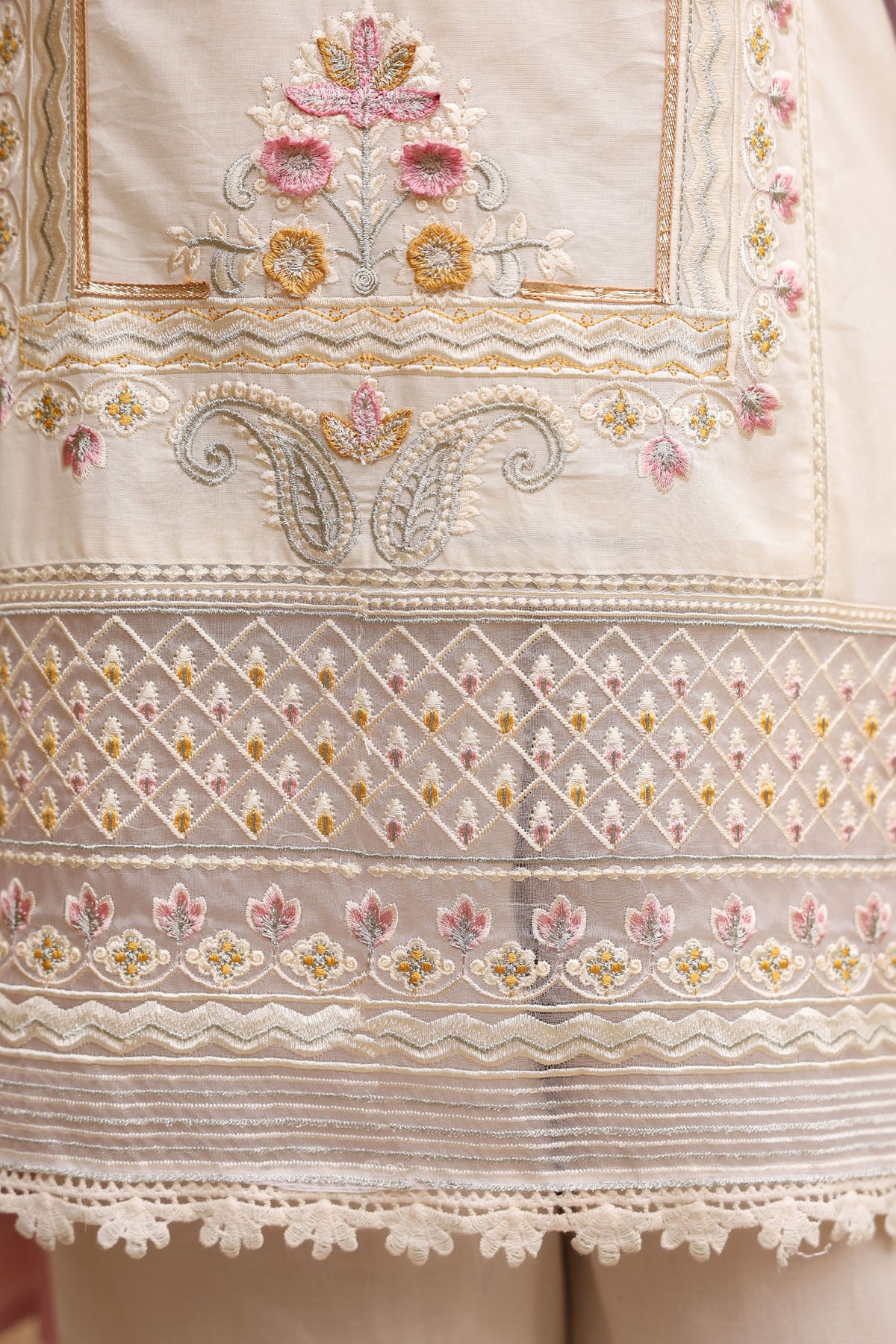 IVERY COTTON STRAIGHT KURTA WITH PANT AND DUPATTA