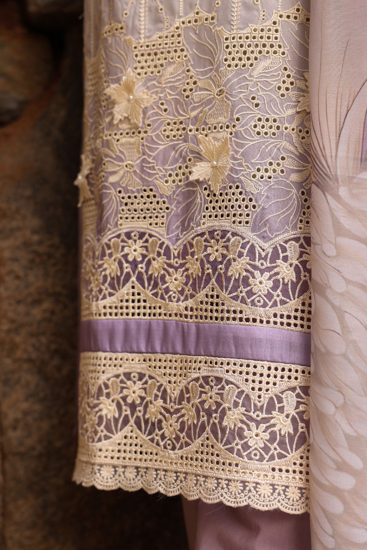 GREEN COTTON STRAIGHT KURTA WITH PANT AND DUPATTA